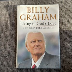 NWT billy grahams living in gods love. The New York crusade hardback book